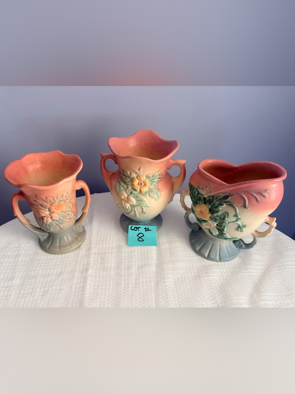 “Hull pottery”  ** read description below,price includes next listing as well*